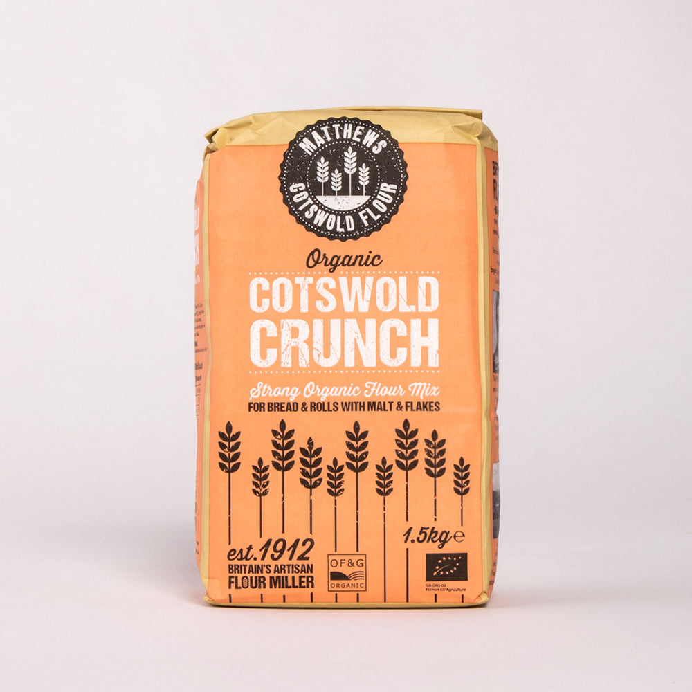 Matthews Cotswold Organic Cotswold Crunch Flour 1.5kg, 4.5kg & 7.5kg