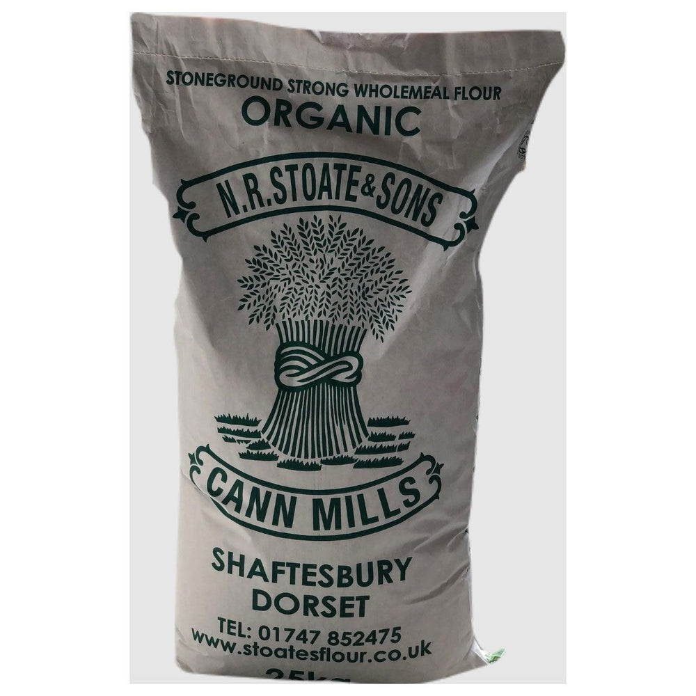 Stoates Organic Stoneground Strong 100% Wholemeal Flour - Ratton Pantry