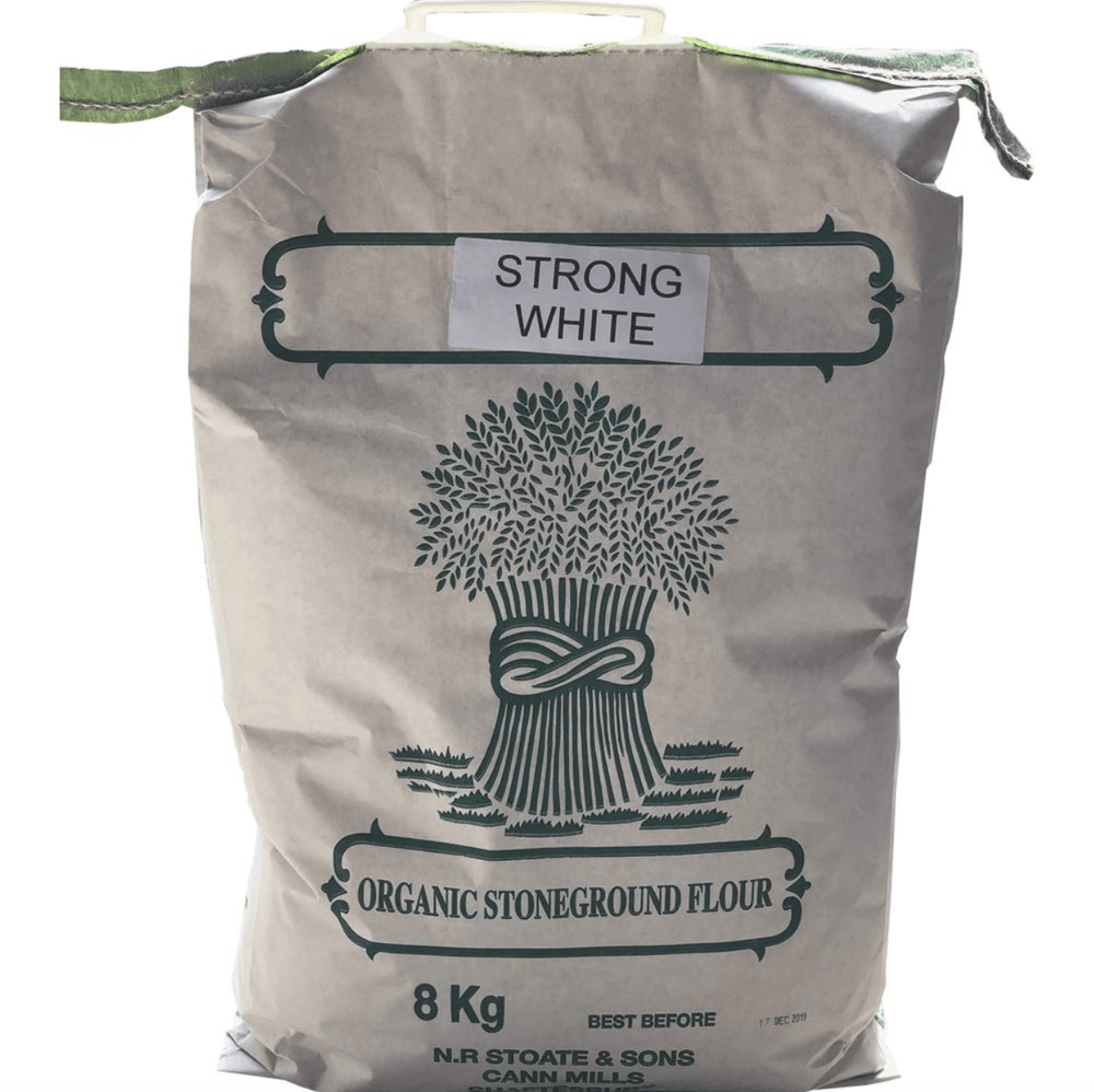 Stoates Organic Stoneground Strong White Bread Flour - Ratton Pantry