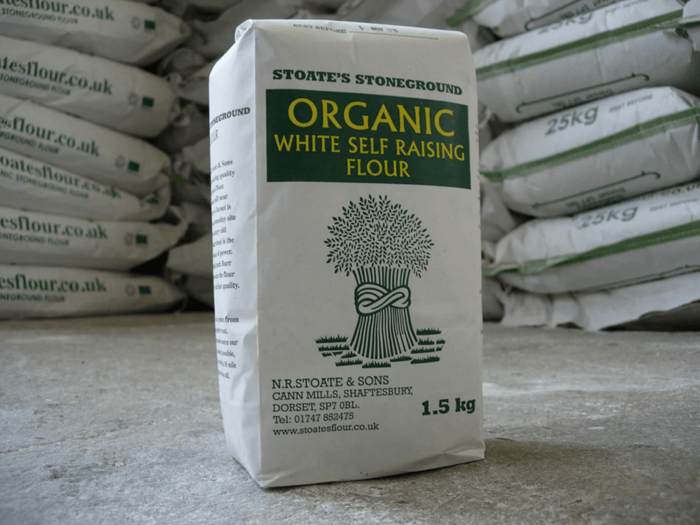 Stoates Organic Stoneground Self-Raising White Flour - Ratton Pantry