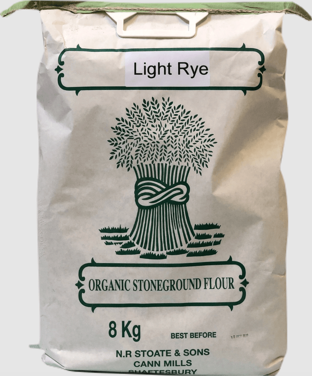 Stoates Organic Stoneground Light Rye Flour - Ratton Pantry