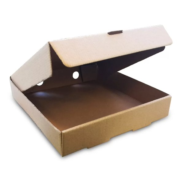 Pizza Boxes Plain Brown Kraft - 9", 10", 12", 14"