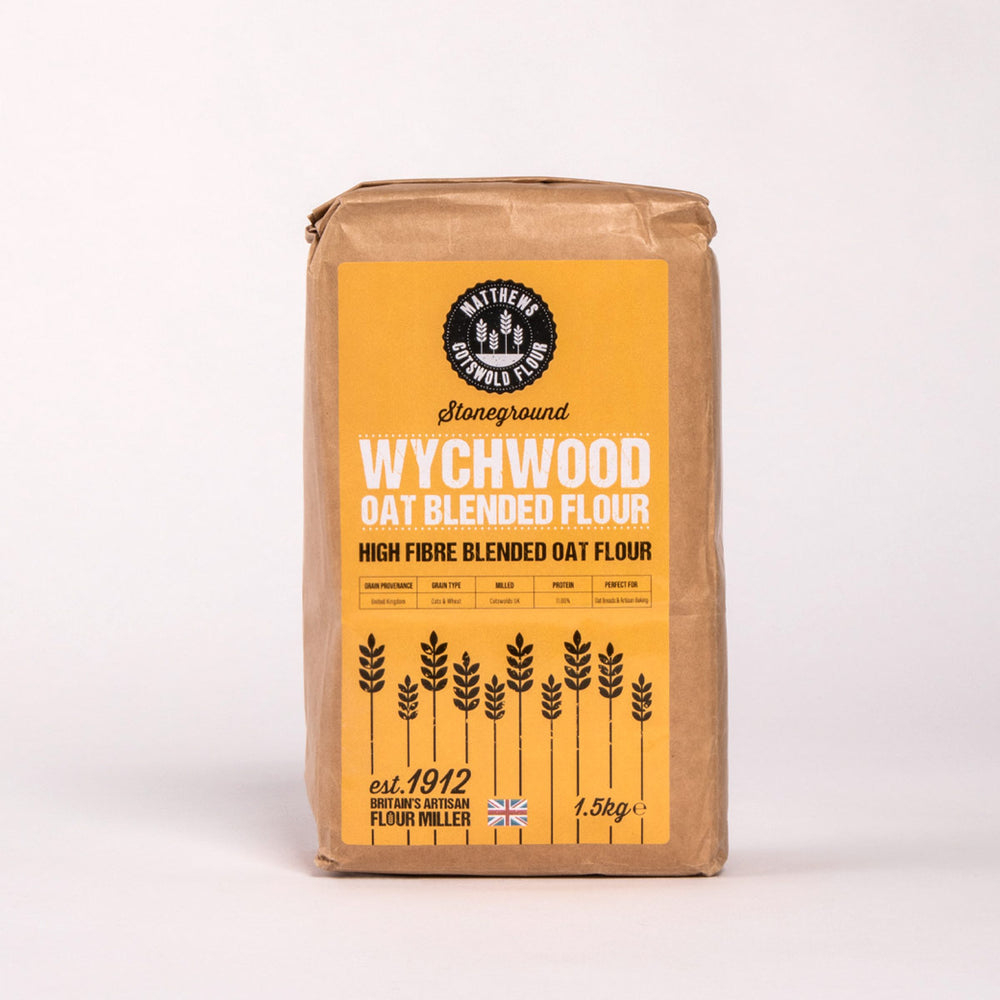 Matthews Cotswold Stoneground Wychwood Oat Blended Flour 1.5kg, 4.5kg, 7.5kg & 16kg