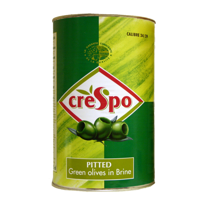 Crespo Pitted Green Olives - 4.3kg