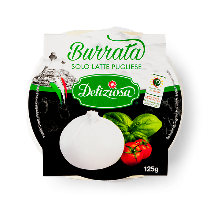 Deliziosa Italian Burrata Cheese - 125g
