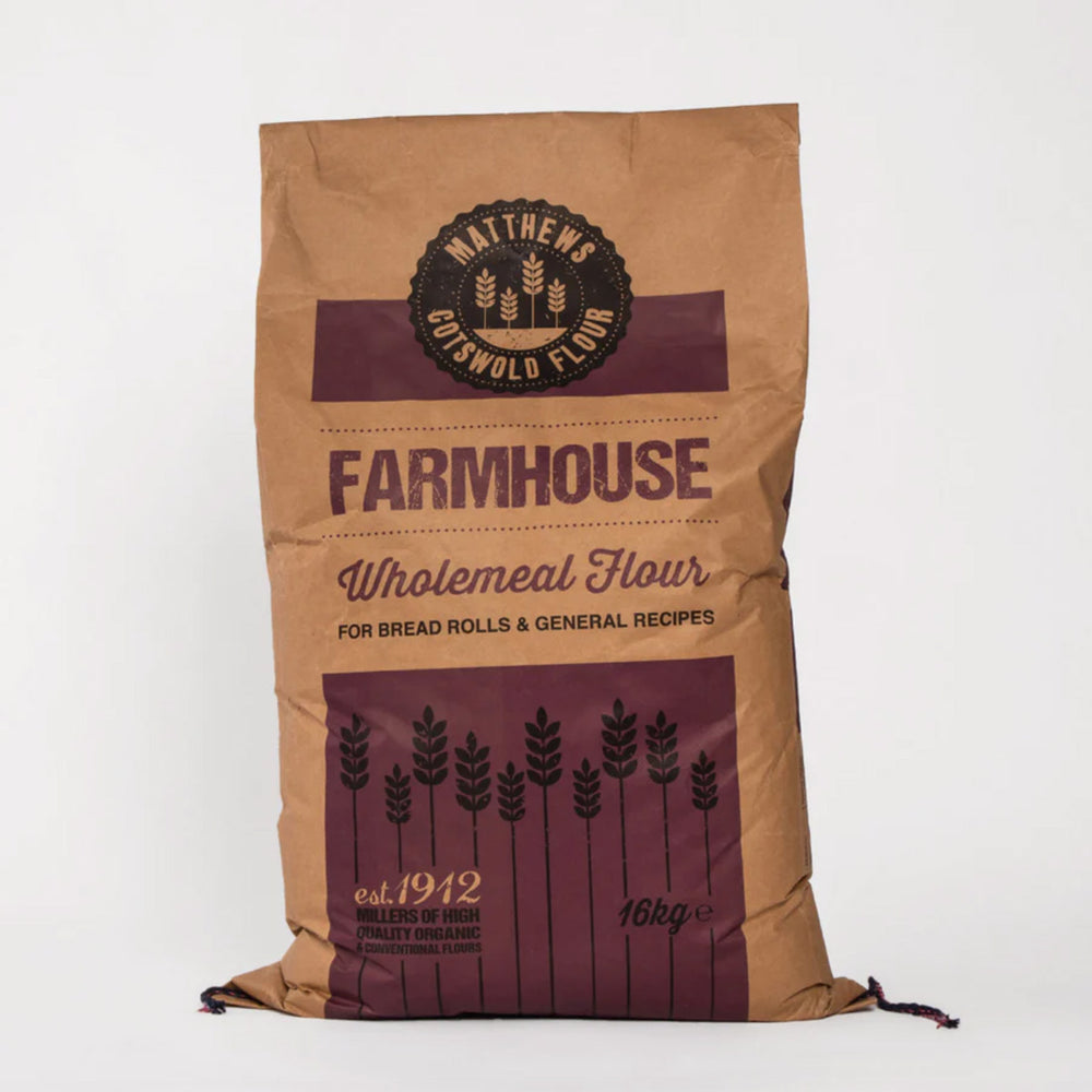 Matthews Cotswold Farmhouse Strong Wholemeal Bread Flour 16kg