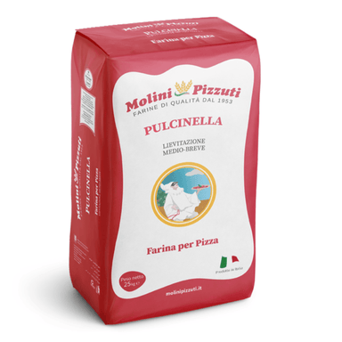Molini Pizzuti Farina Pizza Pulcinella Italian Flour Tipo "0" - 25kg - Ratton Pantry