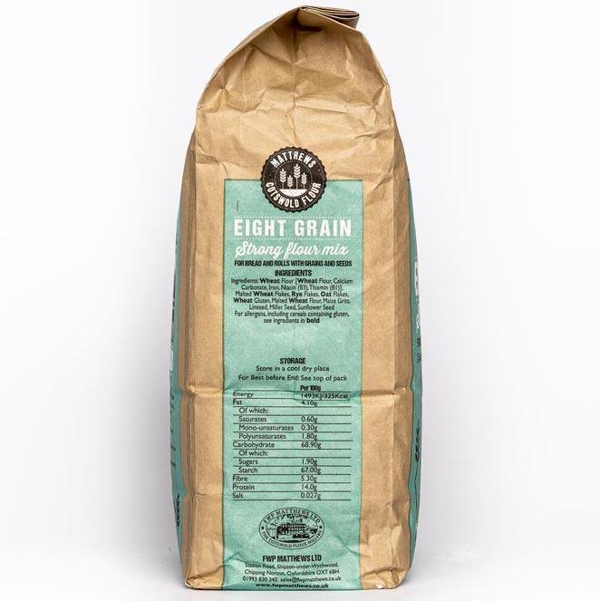 Matthews Cotswold Eight Grain Artisan Flour 1.5kg & 4.5kg - Ratton Pantry