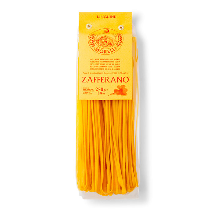 Morelli Saffron Linguine Pasta - 250g