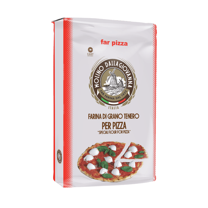 Molino Dallagiovanna Pizza Flour Red Type '00' - 25kg - Ratton Pantry