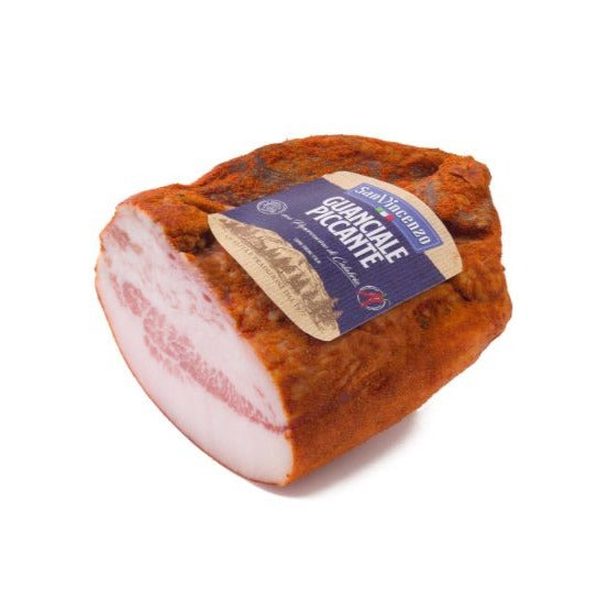 San Vincenzo Spicy Guanciale Piccante - Approx. 350g