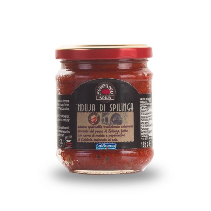 San Vincenzo Nduja Spilinga Piccante Spicy Salami Paste - 185g Jar