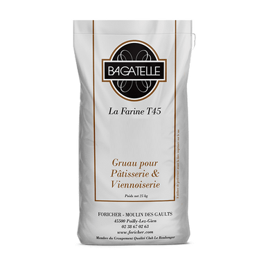Foricher Bagatelle T45 French patisserie flour product image